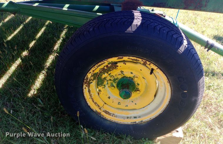 image for item DW0756 Shop built hay wagon