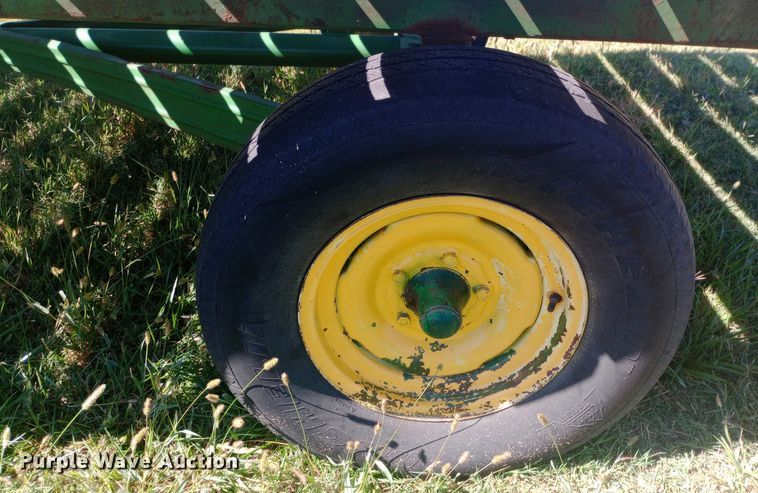 image for item DW0756 Shop built hay wagon