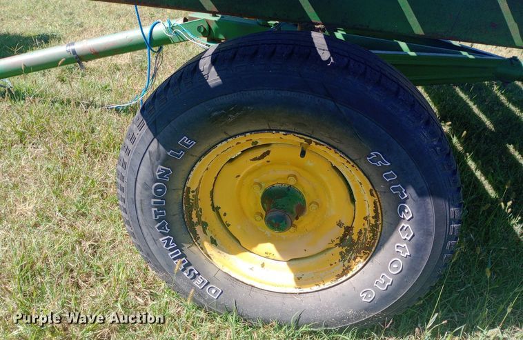 image for item DW0756 Shop built hay wagon