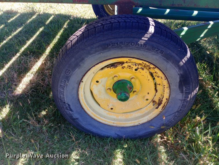 image for item DW0756 Shop built hay wagon