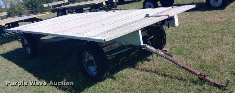image for item DW0757 Shop built hay wagon