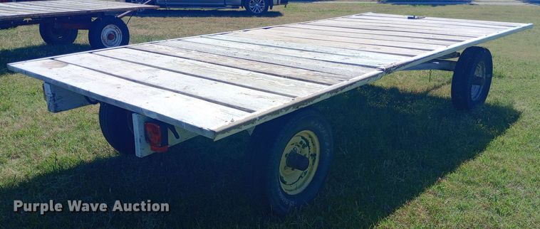 image for item DW0757 Shop built hay wagon