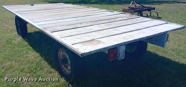 image for item DW0757 Shop built hay wagon