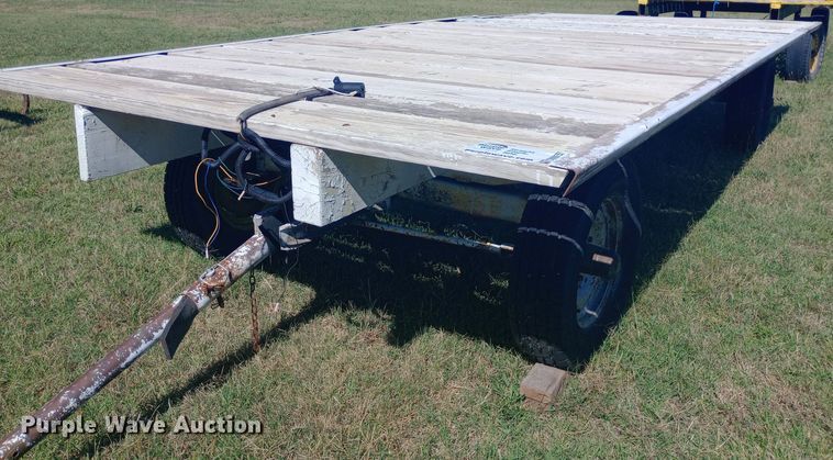 image for item DW0757 Shop built hay wagon