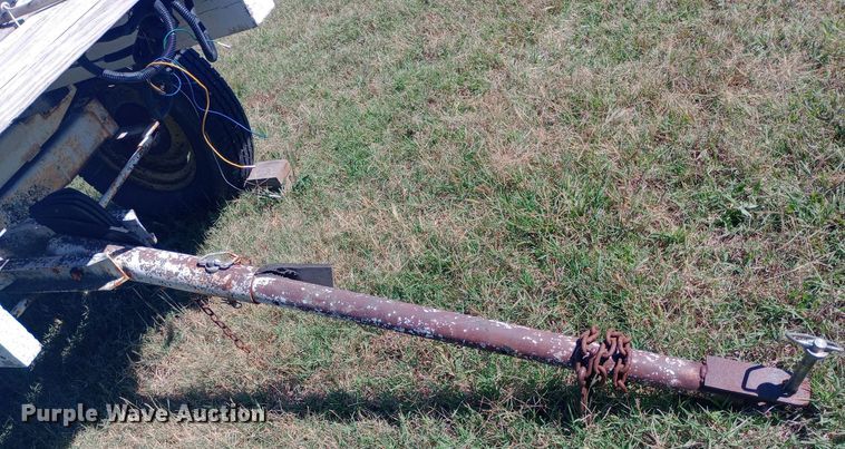 image for item DW0757 Shop built hay wagon