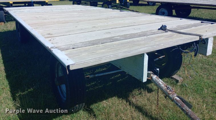 image for item DW0757 Shop built hay wagon