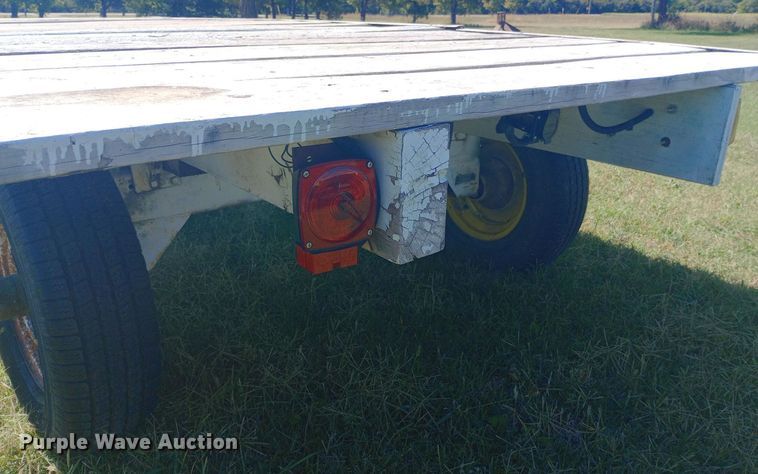image for item DW0757 Shop built hay wagon