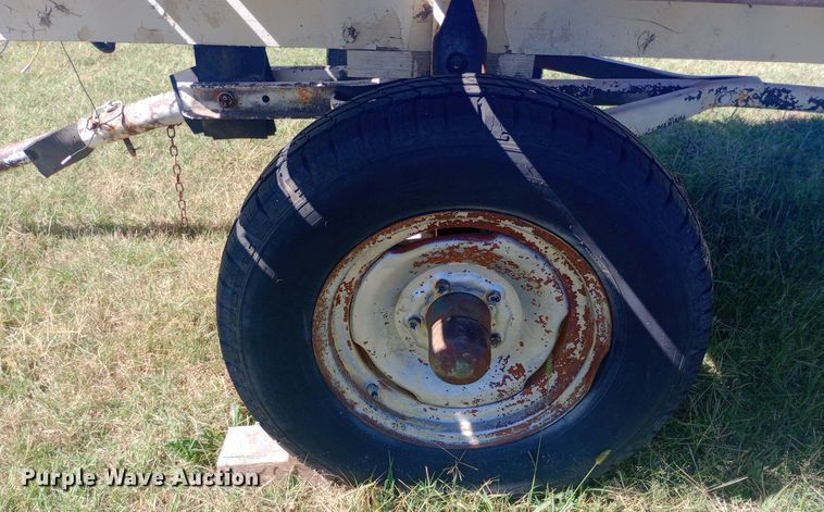 image for item DW0757 Shop built hay wagon