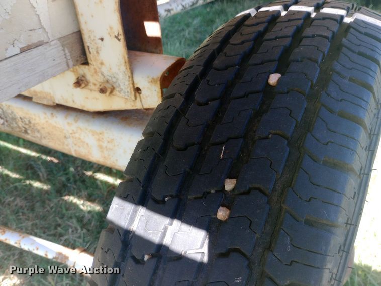 image for item DW0757 Shop built hay wagon