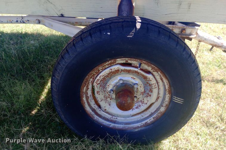 image for item DW0757 Shop built hay wagon