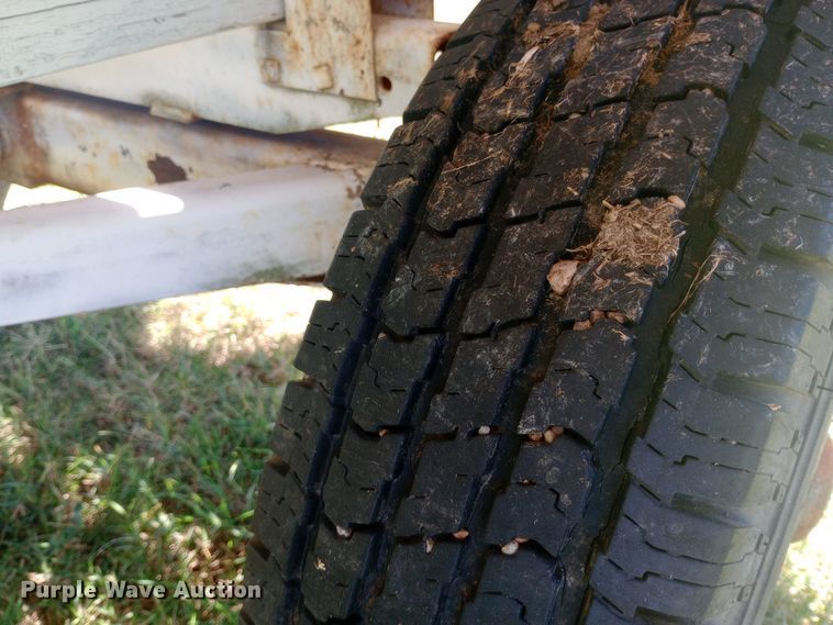 image for item DW0757 Shop built hay wagon