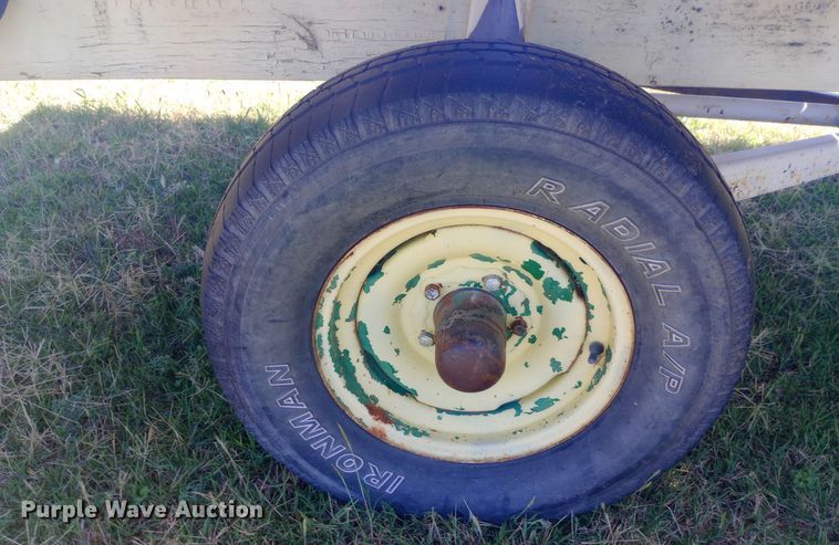 image for item DW0757 Shop built hay wagon