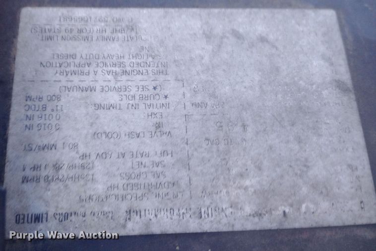 image for item DW0767 1996 Isuzu  NPR flatbed truck