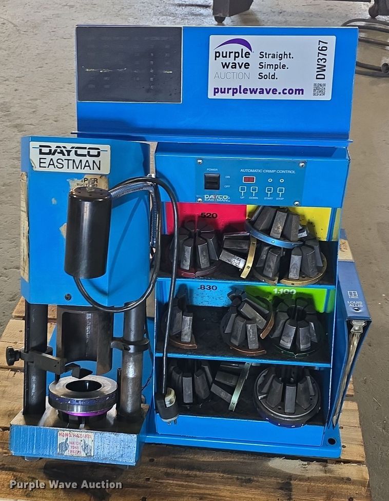 image for item DW3767 Dayco Eastman NP60 hose crimper