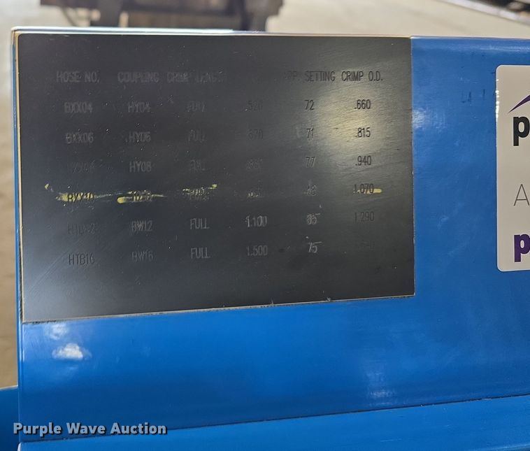 image for item DW3767 Dayco Eastman NP60 hose crimper