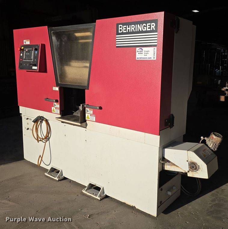 image for item DW3770 2015 Behringer HBE 321A metal cutting saw