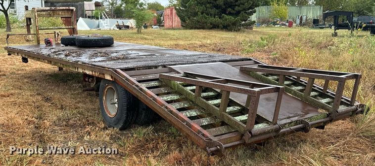 image for item DX1335 Shop built equipment trailer