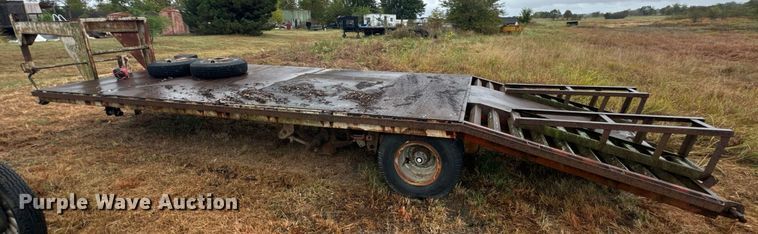 image for item DX1335 Shop built equipment trailer