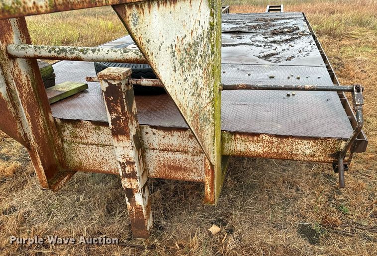 image for item DX1335 Shop built equipment trailer