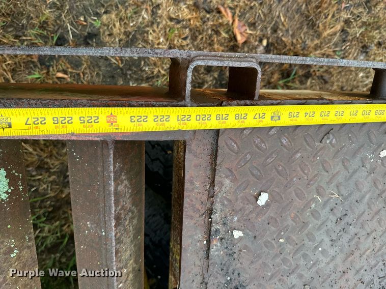 image for item DX1335 Shop built equipment trailer