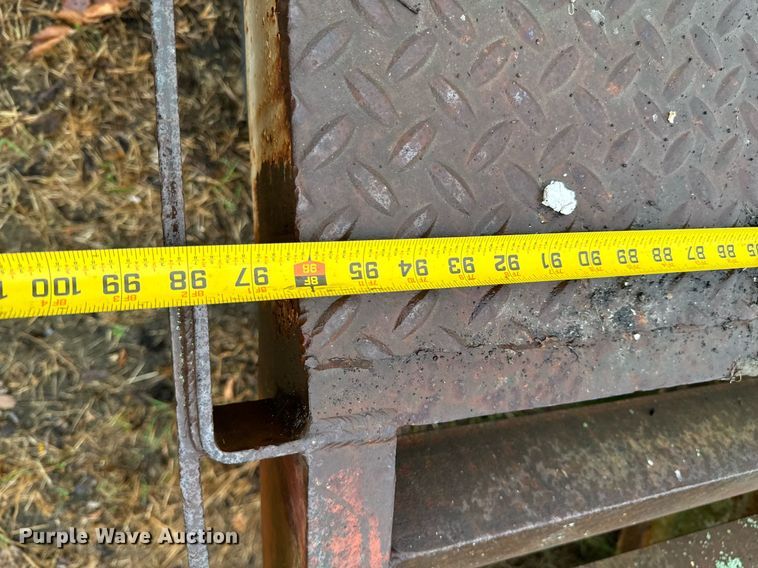 image for item DX1335 Shop built equipment trailer