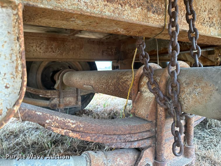 image for item DX1335 Shop built equipment trailer