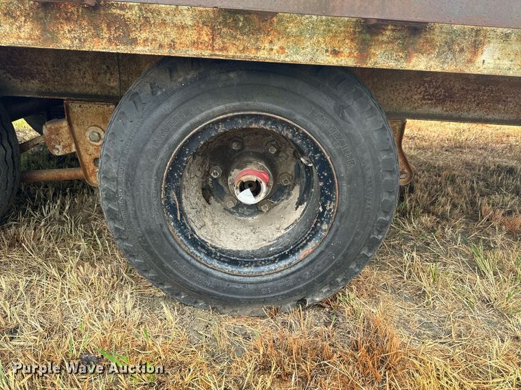 image for item DX1335 Shop built equipment trailer