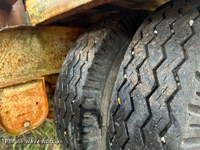 image for item DX1335 Shop built equipment trailer