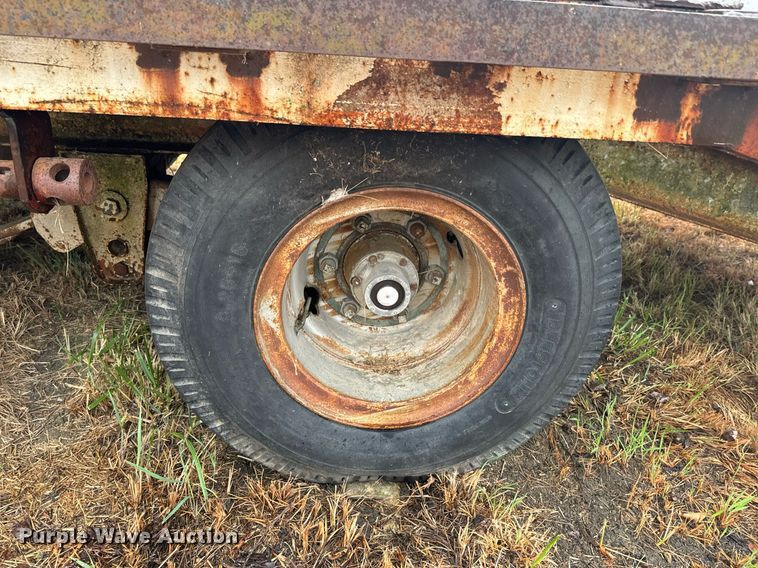 image for item DX1335 Shop built equipment trailer