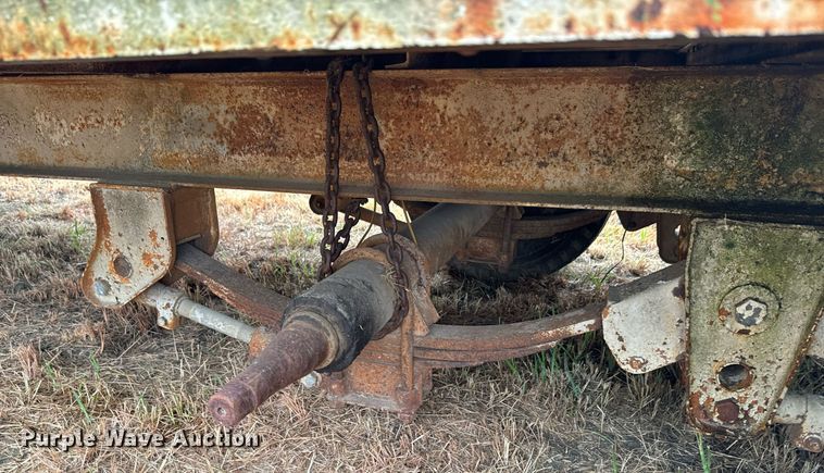 image for item DX1335 Shop built equipment trailer