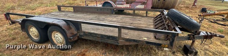 image for item DX1338 Shop built utility trailer