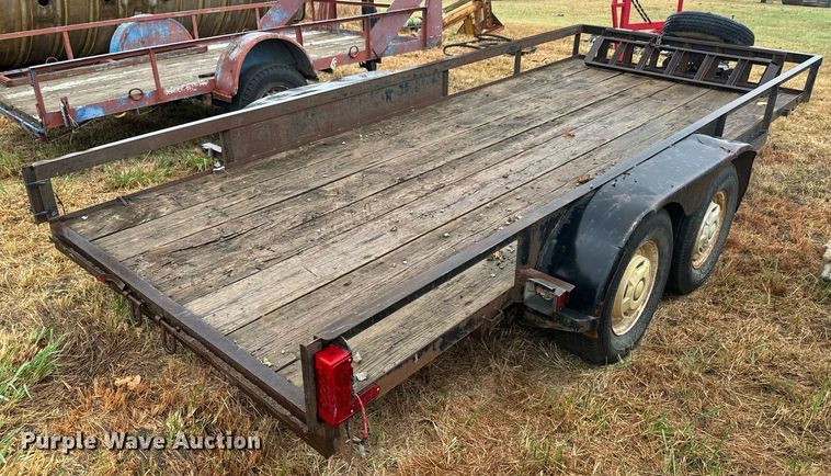 image for item DX1338 Shop built utility trailer