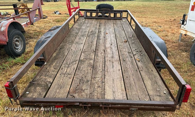 image for item DX1338 Shop built utility trailer