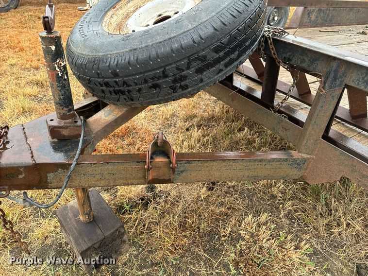 image for item DX1338 Shop built utility trailer