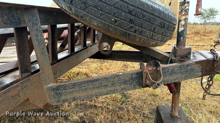 image for item DX1338 Shop built utility trailer