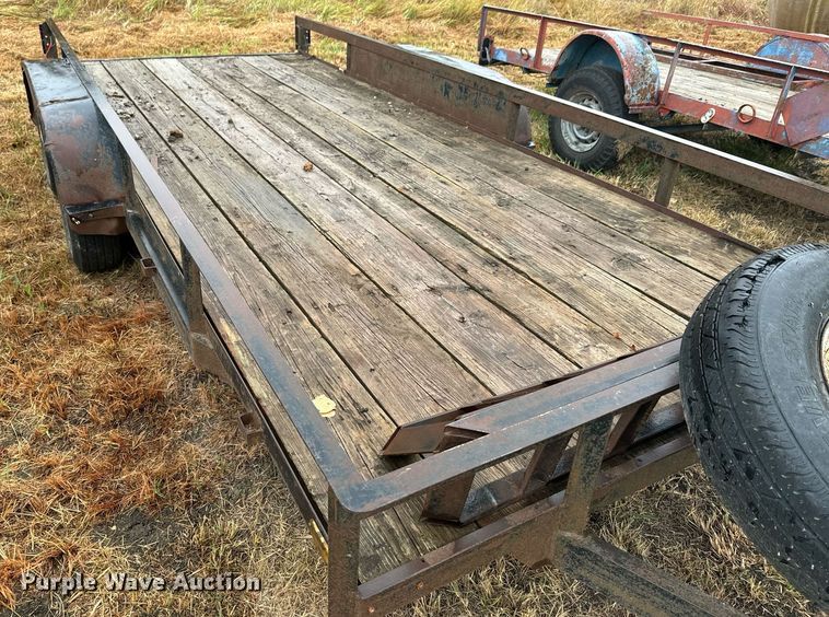 image for item DX1338 Shop built utility trailer