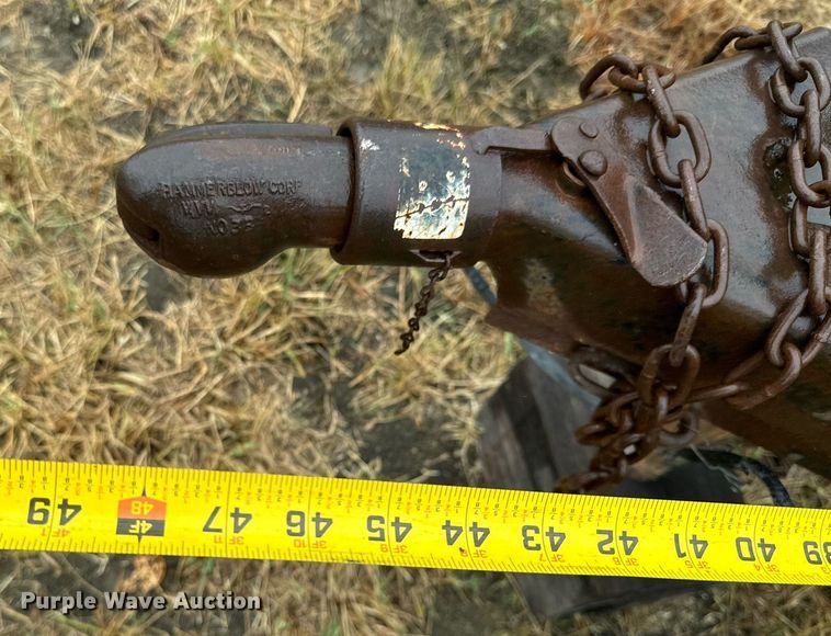 image for item DX1338 Shop built utility trailer