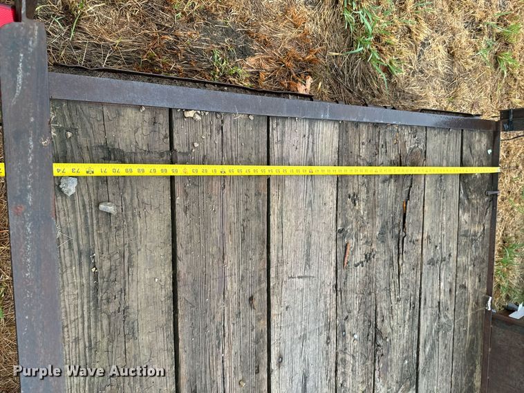 image for item DX1338 Shop built utility trailer