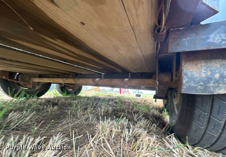 image for item DX1338 Shop built utility trailer