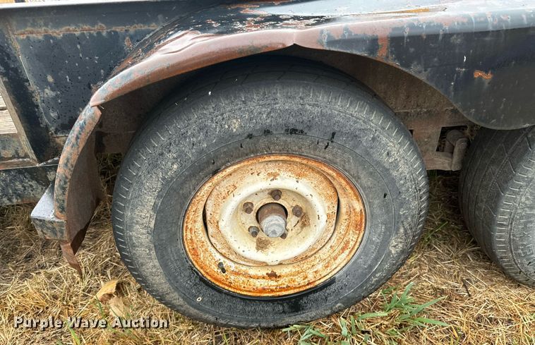 image for item DX1338 Shop built utility trailer