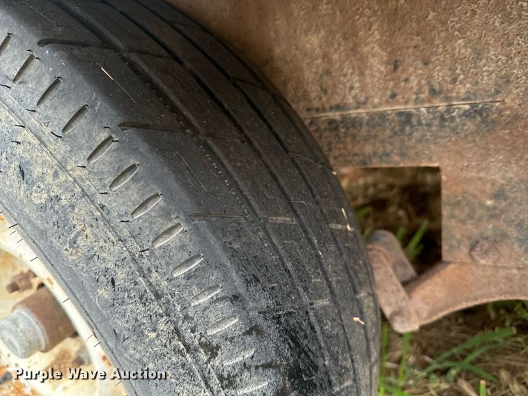 image for item DX1338 Shop built utility trailer