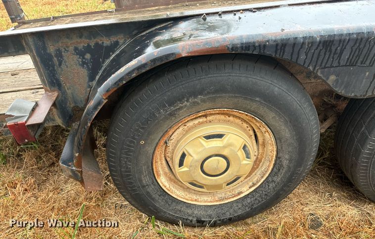 image for item DX1338 Shop built utility trailer