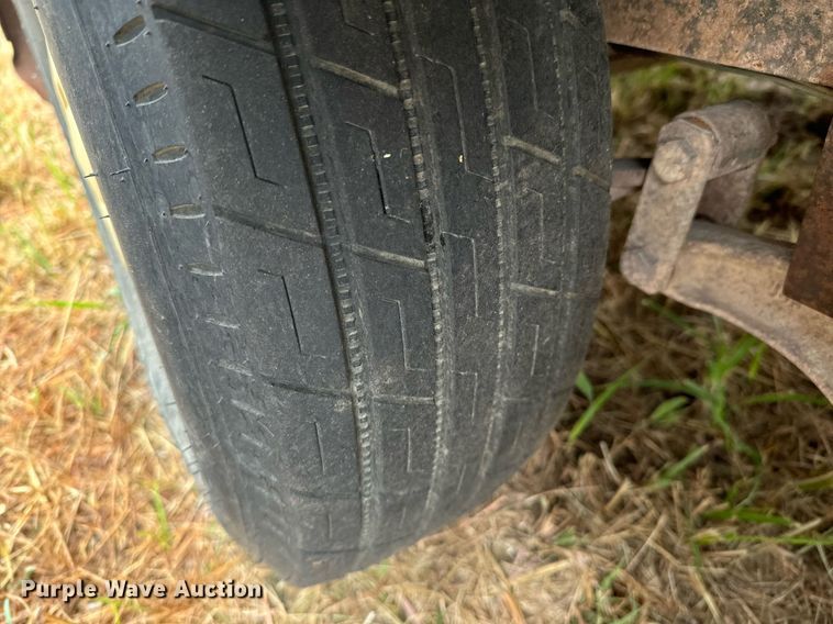 image for item DX1338 Shop built utility trailer