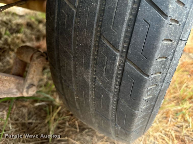 image for item DX1338 Shop built utility trailer