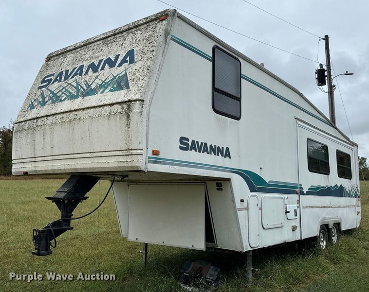 image for item DX1344 1996 Fleetwood Savannah 30 5X camper