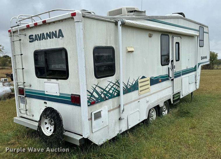 image for item DX1344 1996 Fleetwood Savannah 30 5X camper