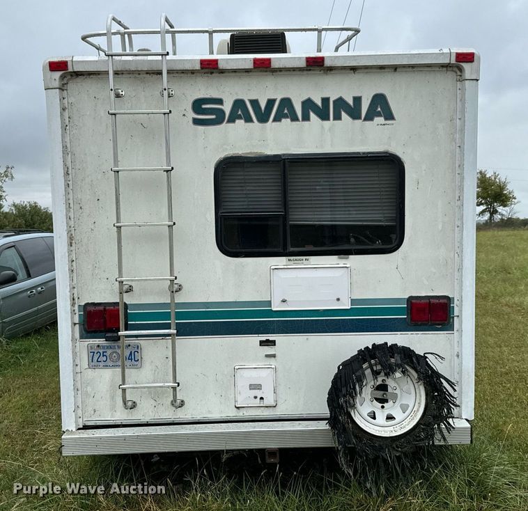 image for item DX1344 1996 Fleetwood Savannah 30 5X camper