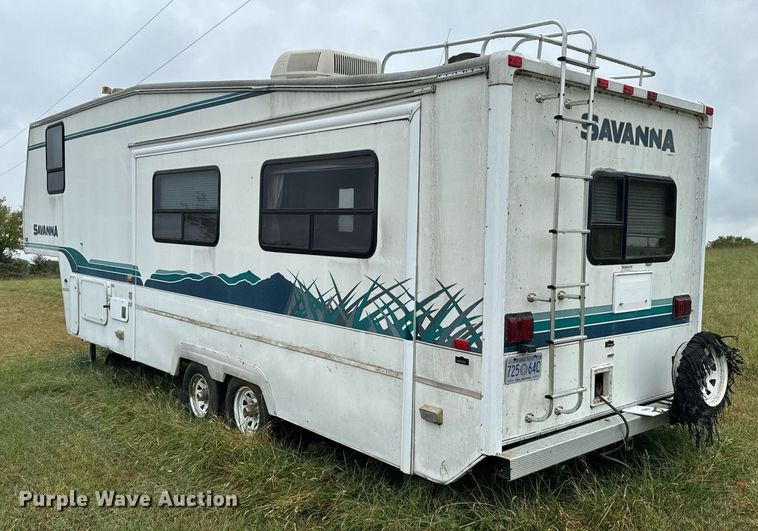 image for item DX1344 1996 Fleetwood Savannah 30 5X camper
