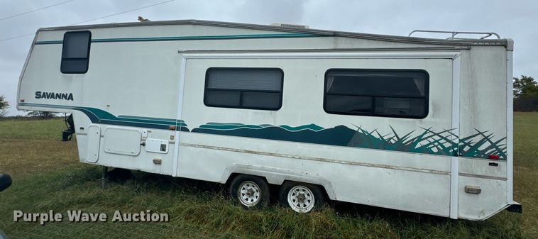 image for item DX1344 1996 Fleetwood Savannah 30 5X camper