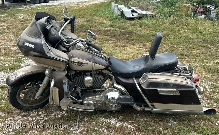 image for item DX1349 1998 Harley Davidson 95th Anniversary Road Glide motorcycle